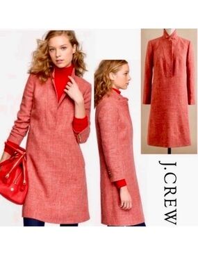 J.Crew Collection Carriage Coat Dress